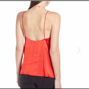 SOMETHING NAVY LOW BACK CAMISOLE